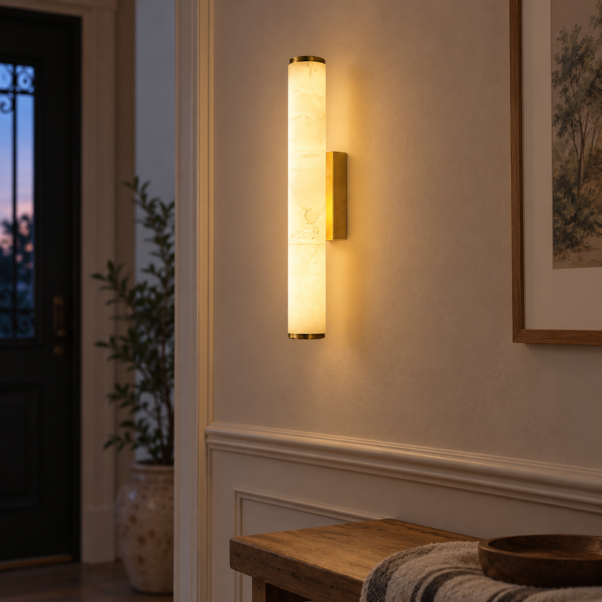 Photo d’ambiance créée : Veine dans un intérieur habité.