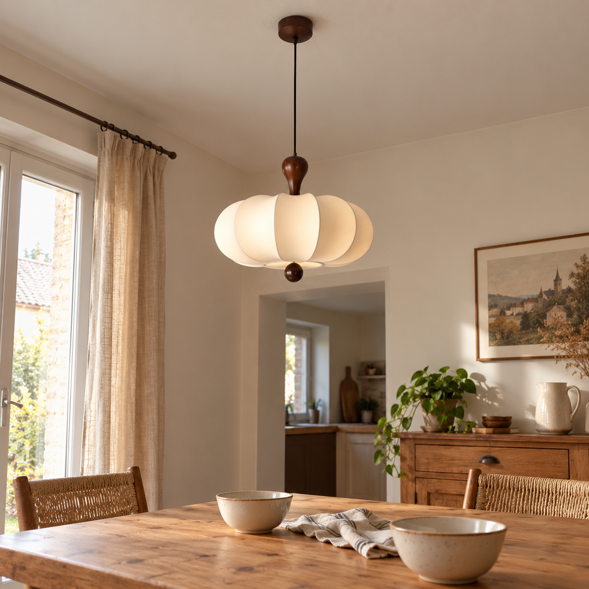 Photo d’ambiance créée : Nolune dans un intérieur habité.