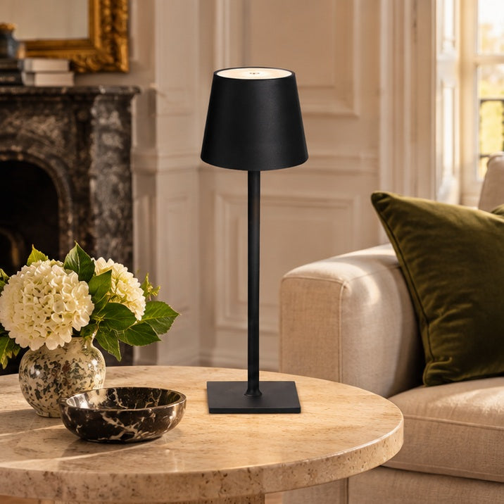 Luminelle | Lampe LED Sans Fil Rechargeable — salon — mise en scène illustrative 1