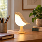 Lampe décorative oiseaux — bureau — mise en scène illustrative 2