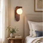Applique murale globe — chambre — mise en scène illustrative 1