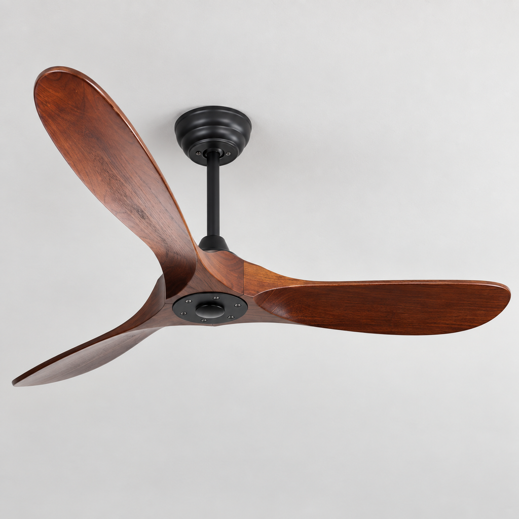 ventilateur noir brun — noir et brun, vue illustrative 4