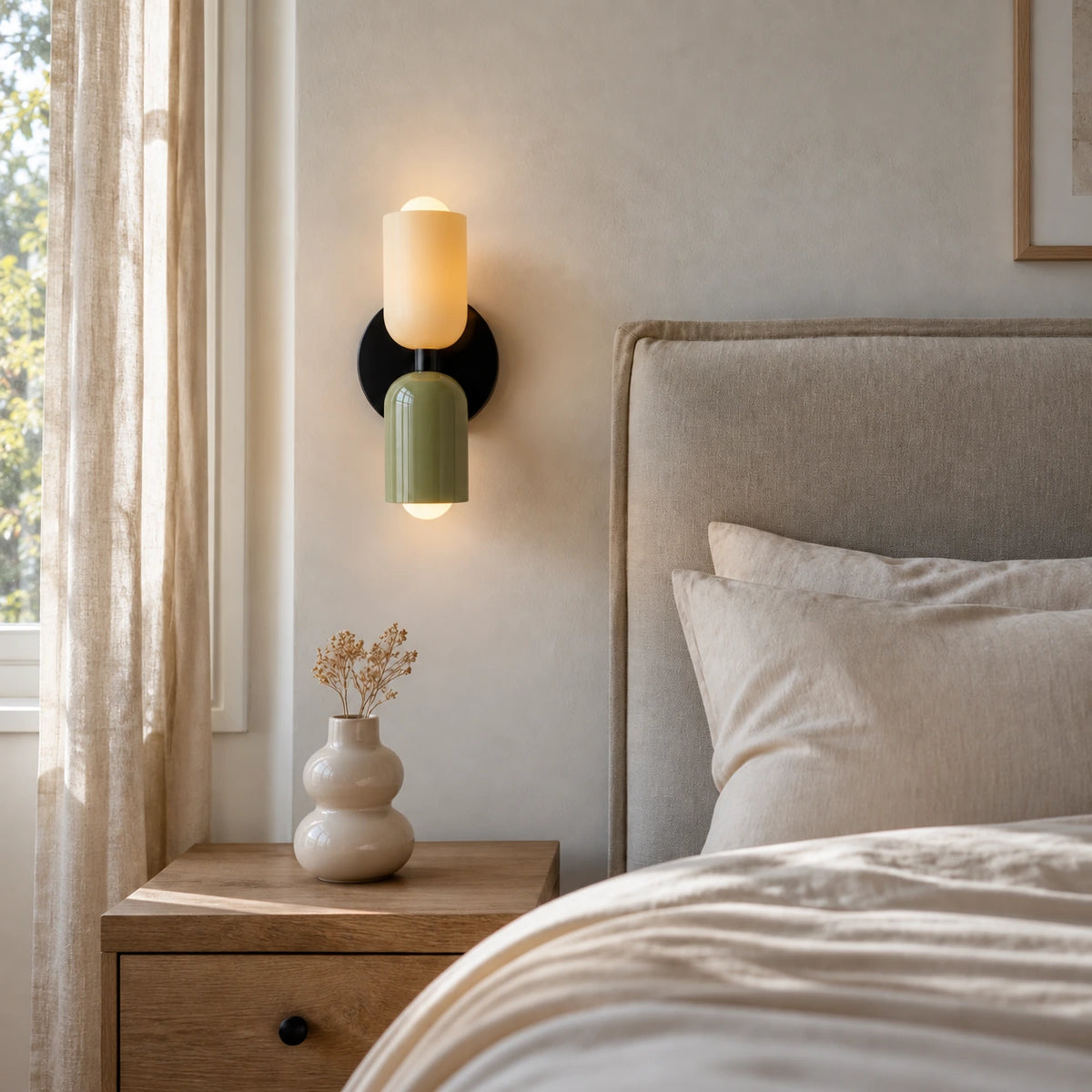 Mosaïque — mise en scène générée : chambre.