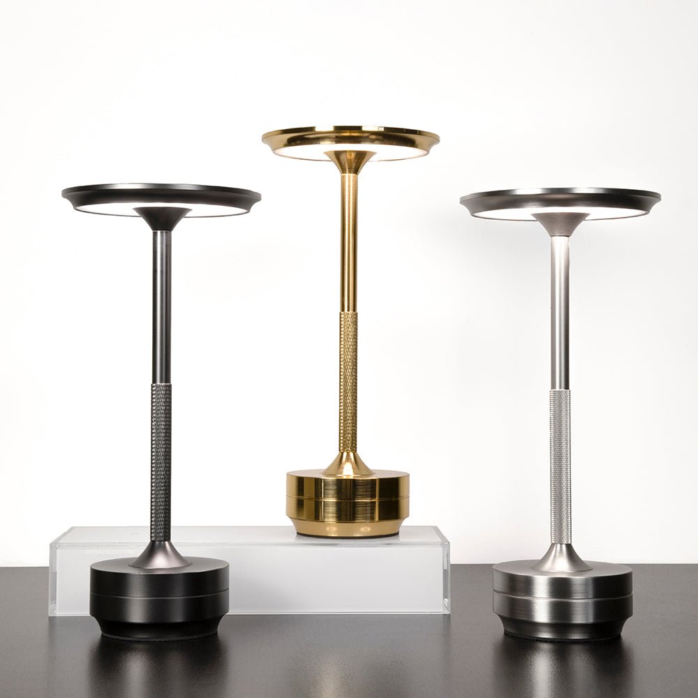 Rétalis | Lampe de Table Sans Fil – Design Intemporel et Lumière Dimmable