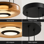 Stratéa Suspension Verre Structure à Plusieurs Niveaux Marketing 5