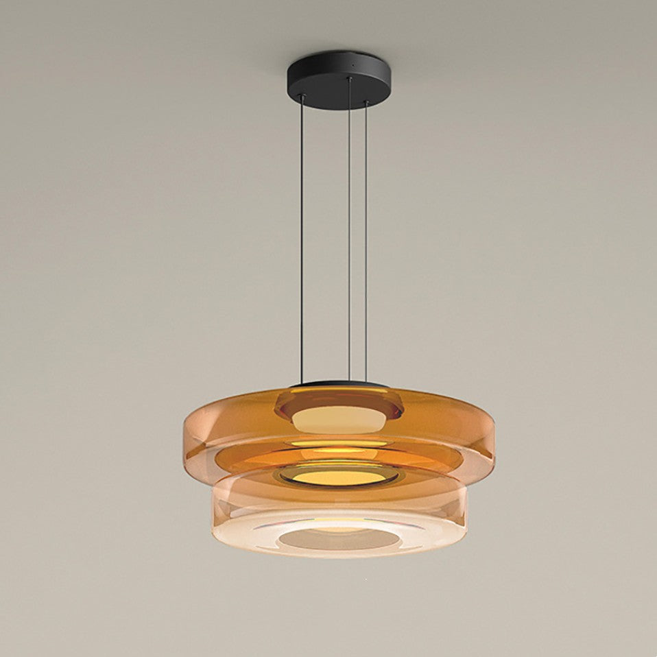 Stratéa Suspension Verre Structure à Plusieurs Niveaux - 11