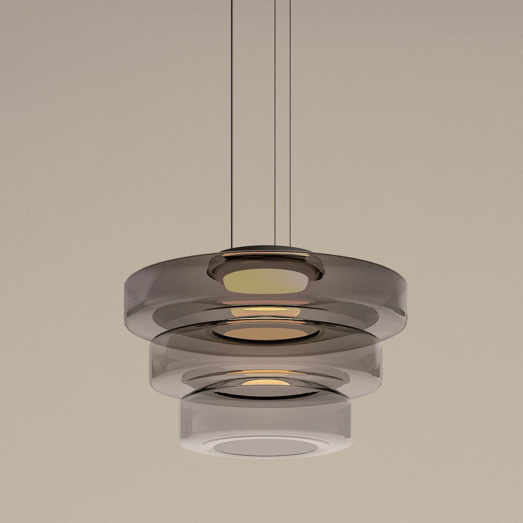Stratéa Suspension Verre Structure à Plusieurs Niveaux - 16