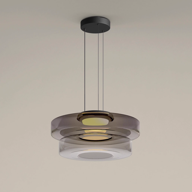 Stratéa Suspension Verre Structure à Plusieurs Niveaux - 17