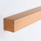 Sylvéline Applique Murale Miroir Linéaire Minimaliste Bois Salon - 12