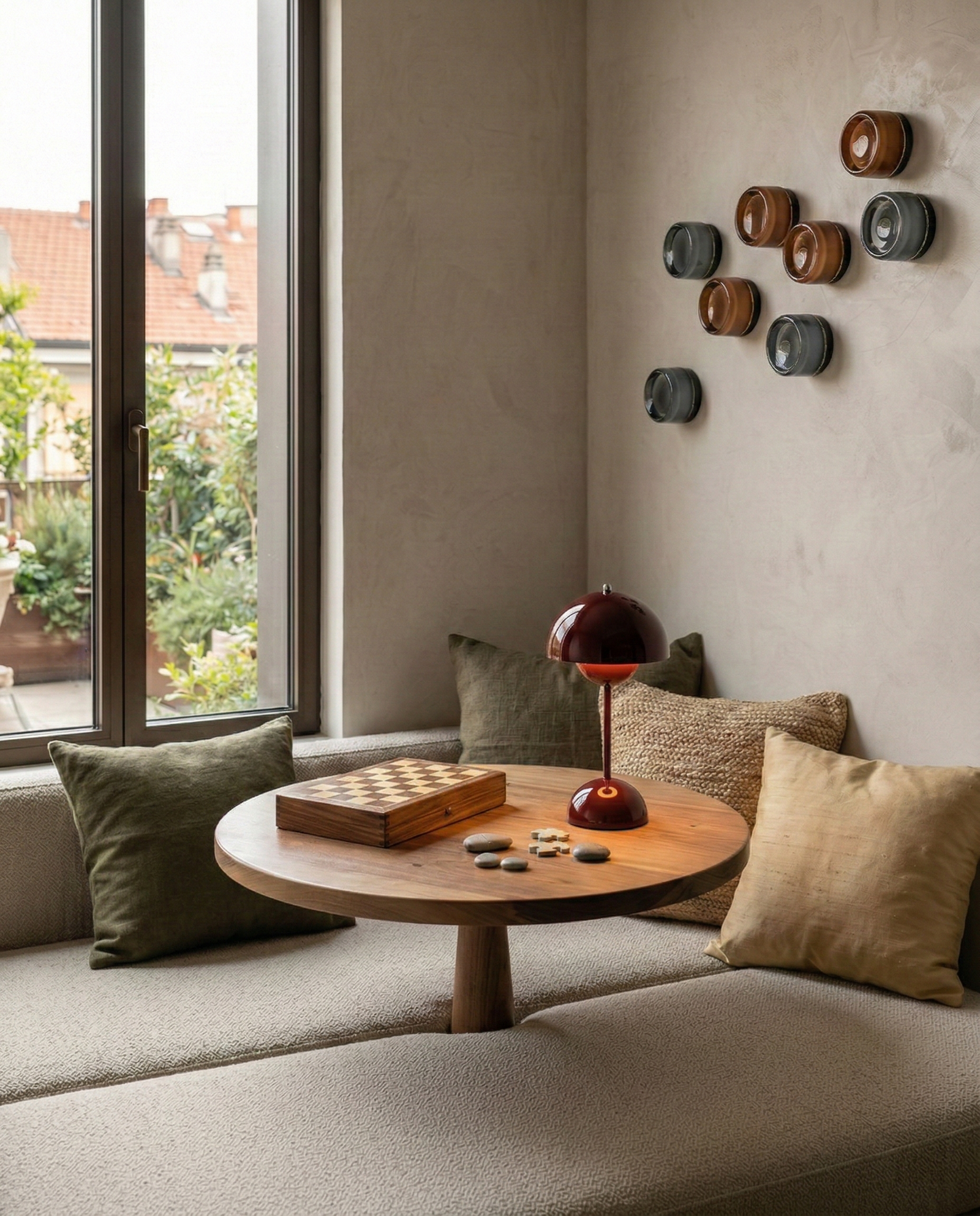 appliques murales design Evoa verre wabi sabi. par korven studio