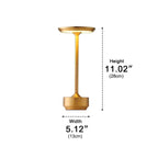 Lampe de Table Dimmable – Or/Argent/Noir, Design Moderne avec Fonction de Charge USB-C pour Salon ou Chambre