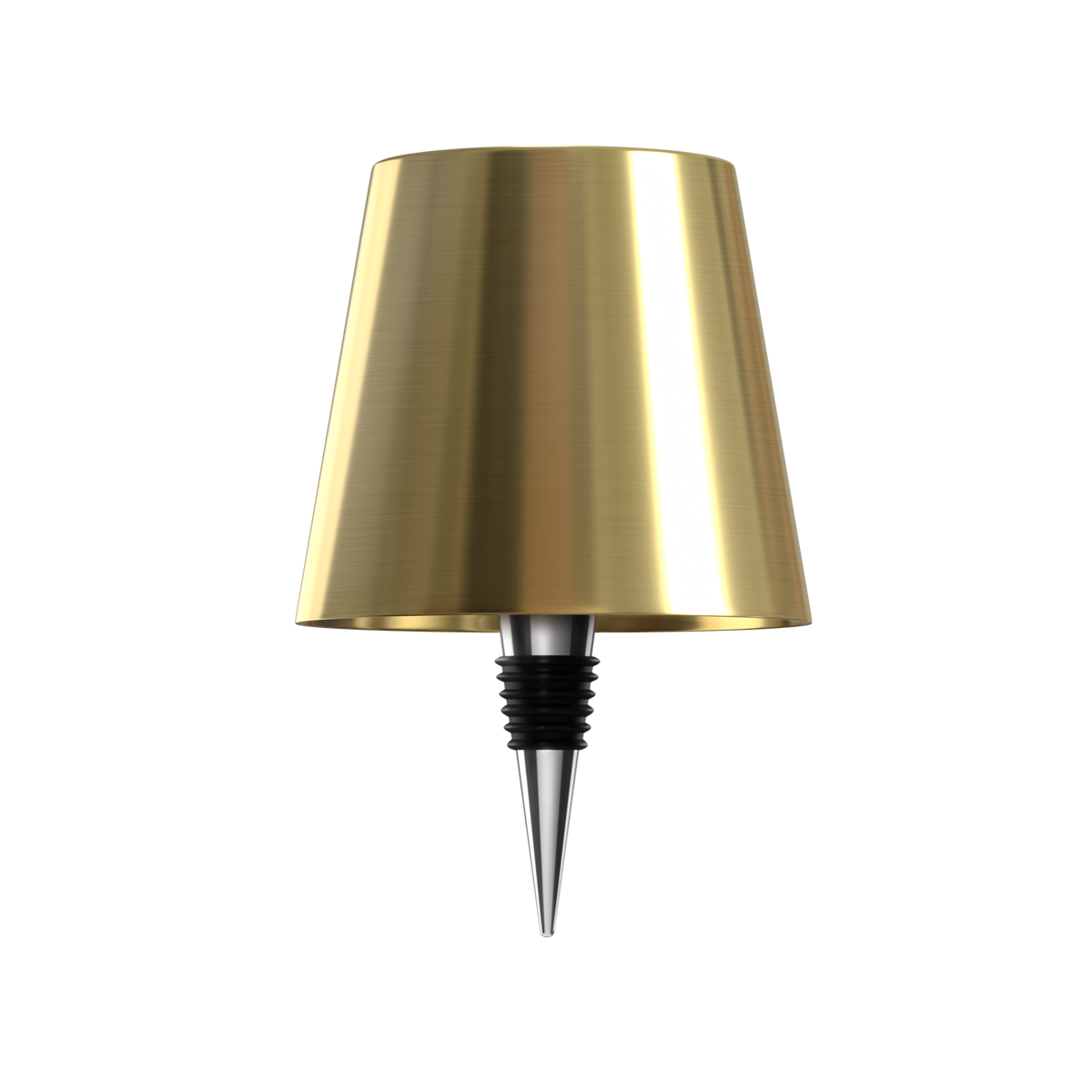 Vinea | Lampe nomade pour bouteille – doré