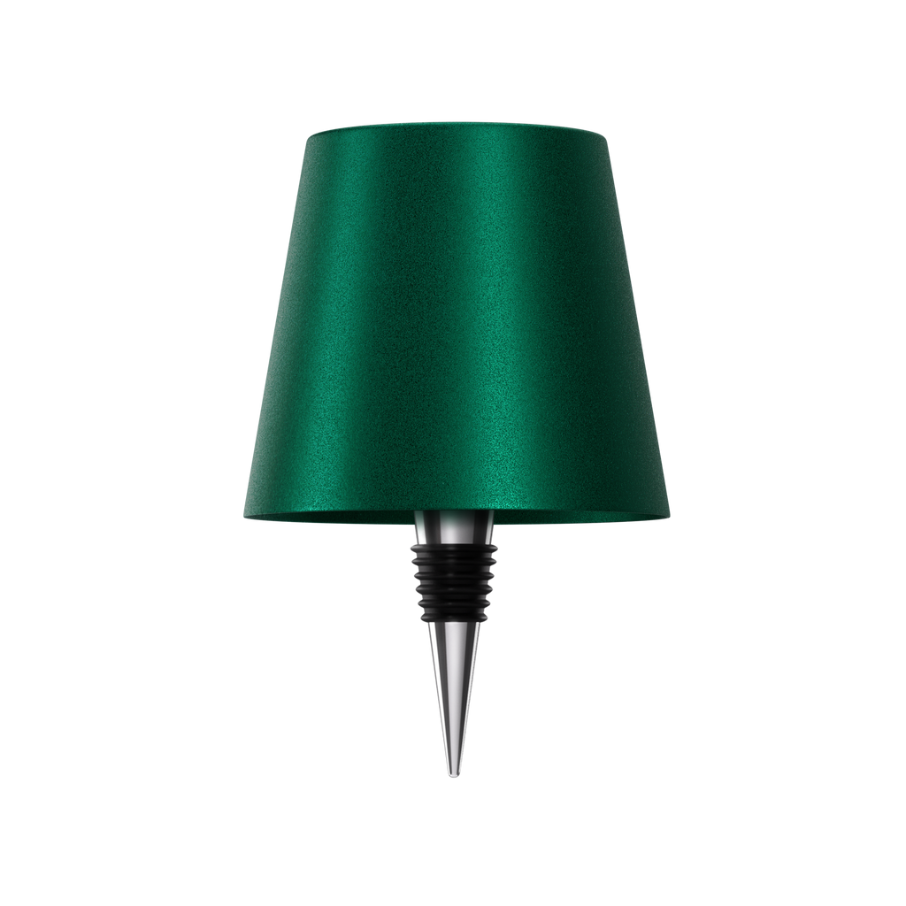 Vinea | Lampe nomade pour bouteille – vert