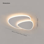 Dimensions du plafonnier Zeno en 40 et 50 cm