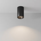 Spot de plafond Oréa noir – vue complémentaire